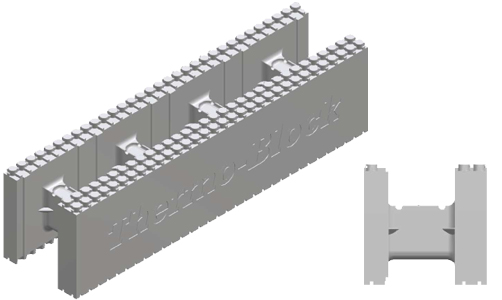 Energiatakarékos építési rendszer polisztirolból Energiatakarékos építési rendszer polisztirolból