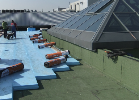 Fordított rétegrendű tetők felújítása Fordított rétegrendű tetők felújítása