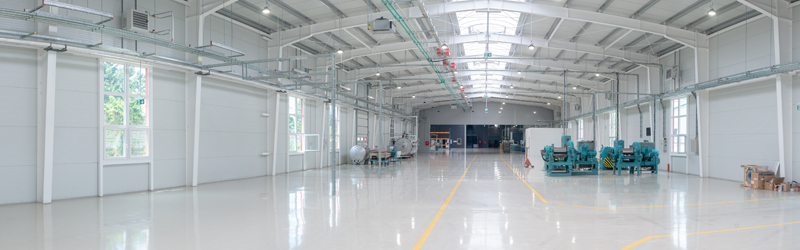 Egyedi, négyezer négyzetméteres csarnok épült négy hónap alatt Egyedi, négyezer négyzetméteres csarnok épült négy hónap alatt