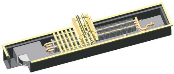 Centrifugál ventilátoros padlókonvektorok Centrifugál ventilátoros padlókonvektorok