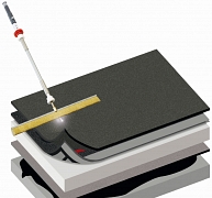 Lapostetők állagellenőrzése elasztomerbitumenes lemezzel Lapostetők állagellenőrzése elasztomerbitumenes lemezzel