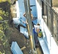 Erős, gyökérálló, hegeszthető vízszigetelő lemezek Erős, gyökérálló, hegeszthető vízszigetelő lemezek