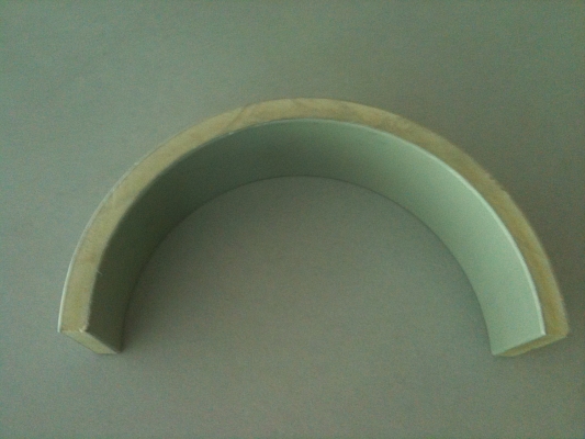 Tetszőleges betonlenyomatok készíthetők a különleges műanyag zsaluhéjjal