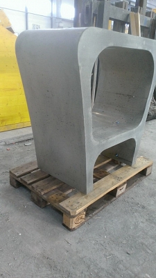 Tetszőleges betonlenyomatok készíthetők a különleges műanyag zsaluhéjjal