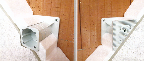 Hőhídmentes villanyszerelés hőszigetelt homlokzaton Hőhídmentes villanyszerelés hőszigetelt homlokzaton