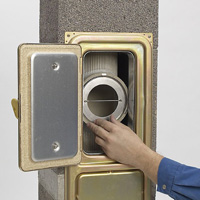 Túlnyomásos rendszerű gyűjtőkémény