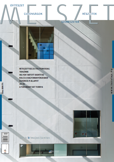 Itt a Metszet 2015/3 száma!
