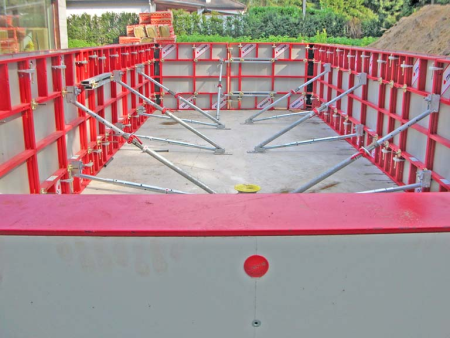 Zsaluzás nagy magasságokban daru nélkül