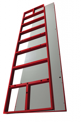 Zsaluzás nagy magasságokban daru nélkül