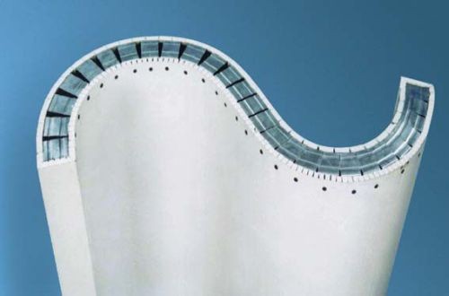 Íves felületek is burkolhatók gipszkartonnal