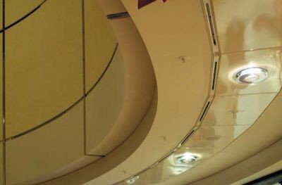 Íves felületek is burkolhatók gipszkartonnal