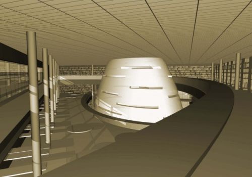 Szerkezetkész a pécsi tudásközpont-kaptár Szerkezetkész a pécsi tudásközpont-kaptár