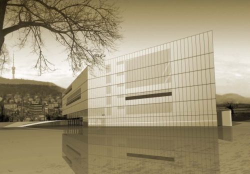 Szerkezetkész a pécsi tudásközpont-kaptár Szerkezetkész a pécsi tudásközpont-kaptár