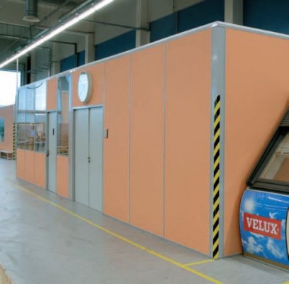 Ház a házban – beépítések csarnoképületekbe