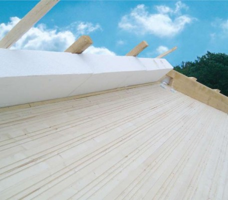 Magastető hőszigetelés a szarufák felett