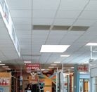 Gipszkarton álmennyezet mely ragyog, és nem éghető Gipszkarton álmennyezet mely ragyog, és nem éghető