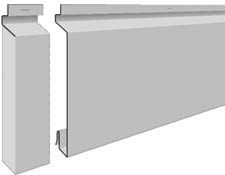 Markánsan tagolt megjelenésű homlokzati falkazetta-rendszer