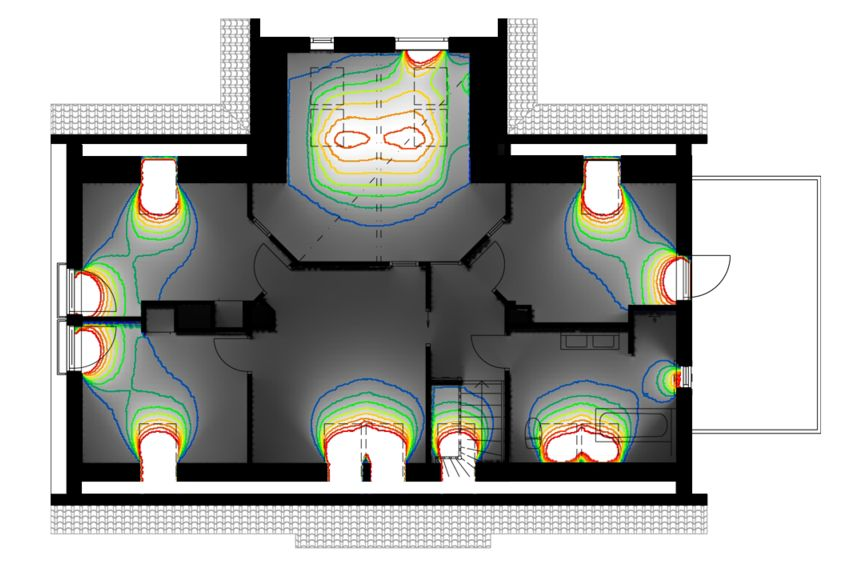 Az alingsas-i családi házban életre kelt a természetes fény