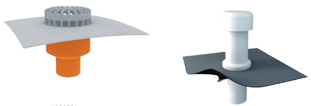 Praktikus kiegészítők segítik a lapostető szakszerű kivitelezését