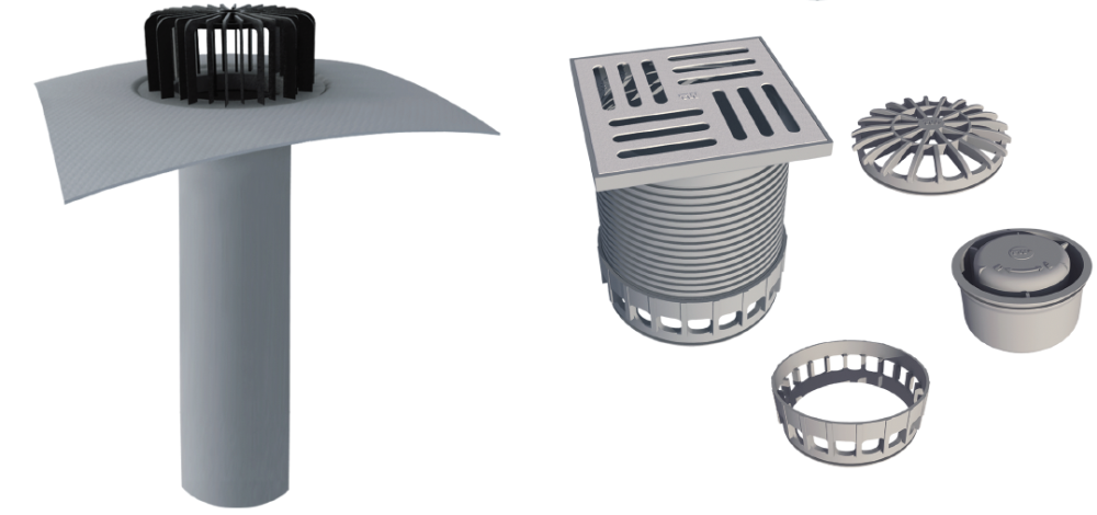 Praktikus kiegészítők segítik a lapostető szakszerű kivitelezését