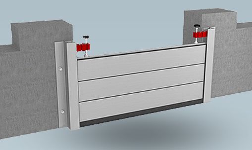 Árvízvédelem egyszerű és gyors mobilgáttal