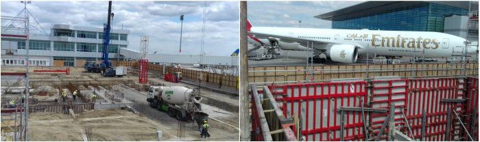 Új terminál látszóbeton felületekkel