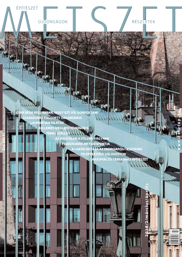 Lakó- és szállásépületek az új Metszetben