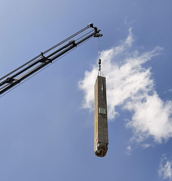 Emeletmagas kéményrendszer – előregyártott szerkezeti egységek gyorsítják az építkezést