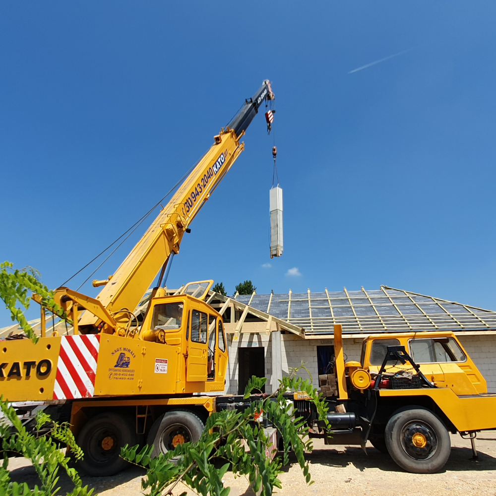 Emeletmagas kéményrendszer – előregyártott szerkezeti egységek gyorsítják az építkezést