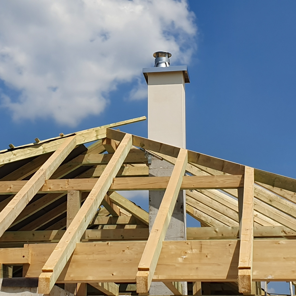 Emeletmagas kéményrendszer – előregyártott szerkezeti egységek gyorsítják az építkezést