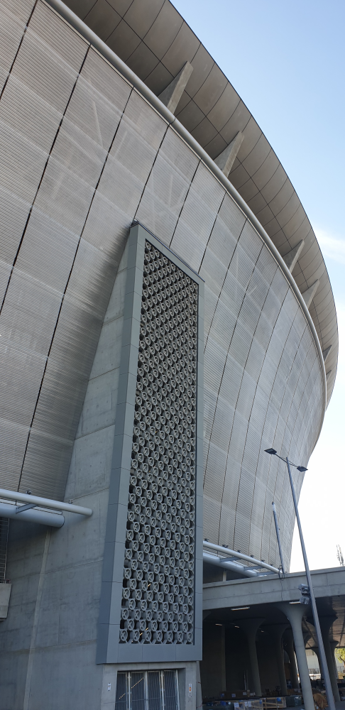 Hangcsillapítás a Puskás Ferenc Stadionban