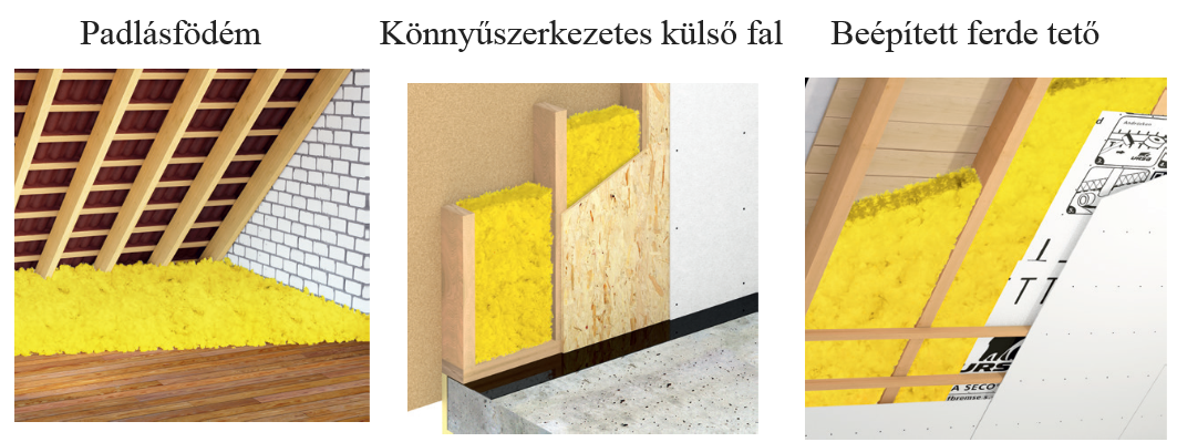 A nehezen hozzáférhető helyek is szigetelhetők egyszerűen
