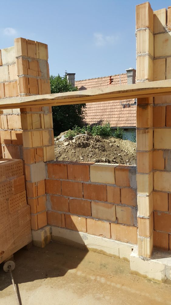 ForrásTégla vályogtégla alkalmazása – 4/3. rész: Vályogtégla bélésfal