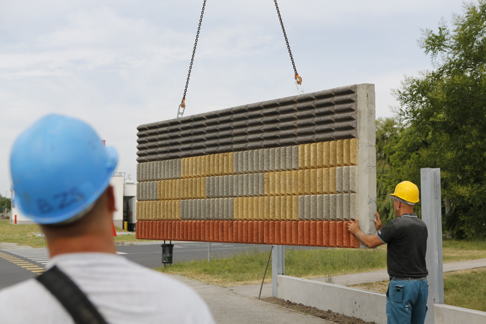 Biztonságos, korszerű és esztétikus zajvédő falak