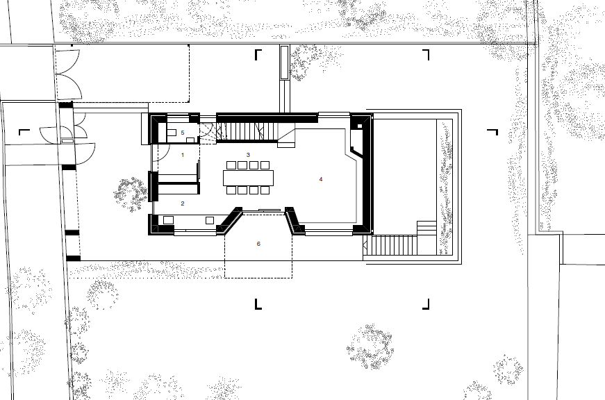 Gondosan komponált terek a házon kívül és belül