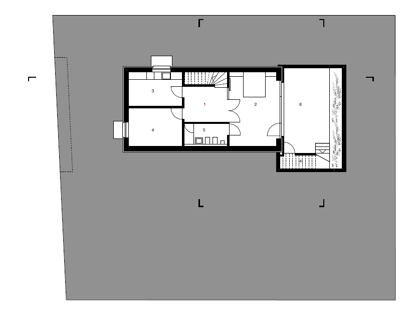 Gondosan komponált terek a házon kívül és belül