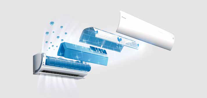 Energiahatékony hűtés, fűtés, légtisztítás, páratartalom-szabályozás egy rendszerben