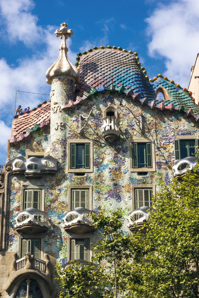 Casa Batlló, Barcelona, Spanyolország