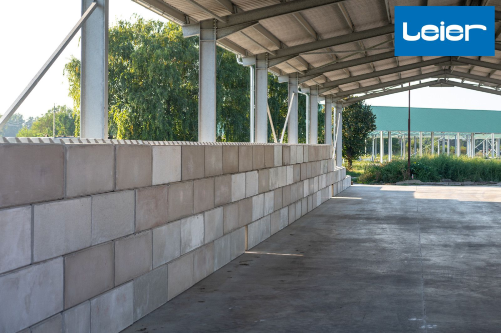 Újabb fejlesztés a hatékony építésért: piacon a Leier támfalblokk-elem