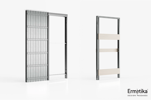 Letisztult elegancia a falba simulva