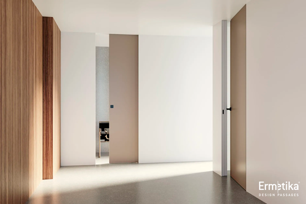 Letisztult elegancia a falba simulva