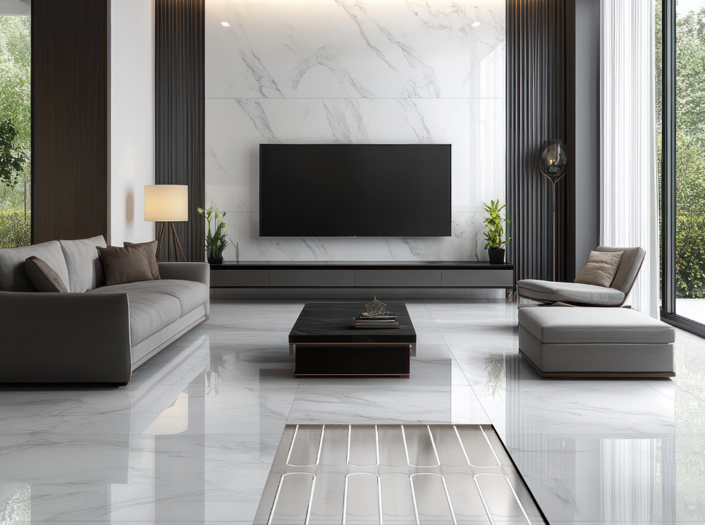 Szárazon és gyorsan telepíthető padlófűtés felújításokhoz