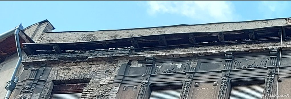 Fagerendás födém károsodása egy százhúsz éves társasházban Fagerendás födém károsodása egy százhúsz éves társasházban