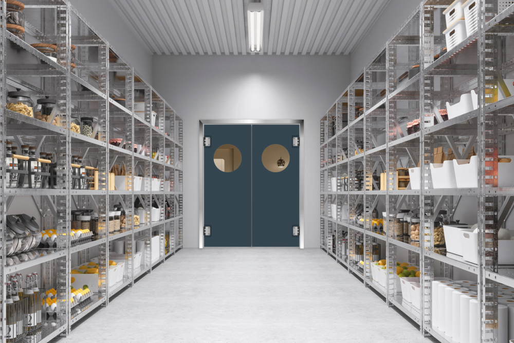 Robusztus és tartós lengőajtók polietilénből és rozsdamentes acélból