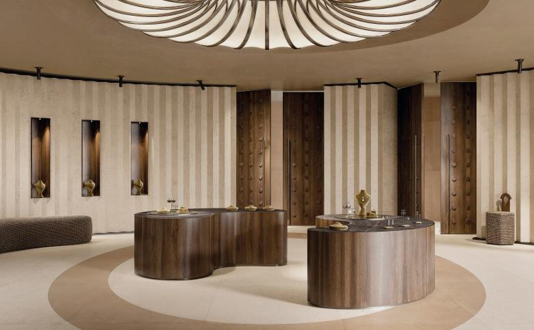 Az egyediség kifejezése kerámiaburkolatokkal Az egyediség kifejezése kerámiaburkolatokkal