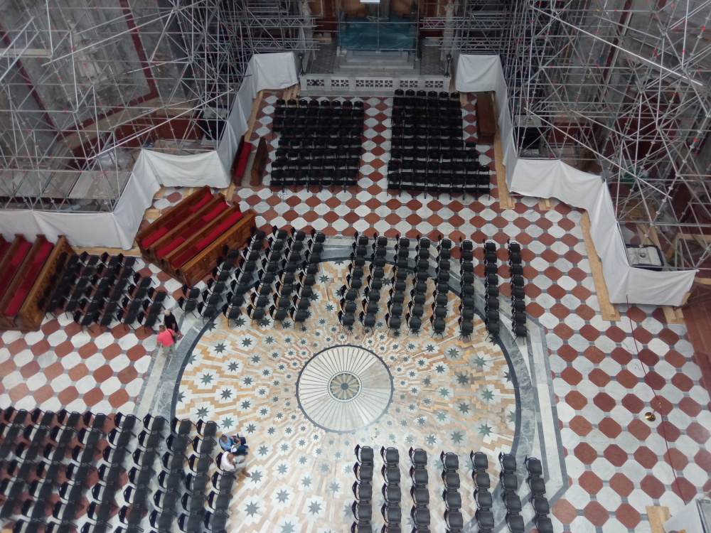 Az esztergomi bazilika boltívrendszerének megerősítése