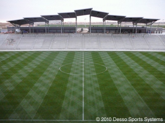 Labdarúgó-világbajnokságot rendeznek szálerősített gyepfelületen