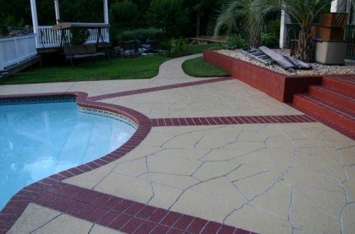 Járható betonfelületek felújítása szórással