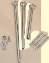 Lezuhanás ellen biztosító rendszerek lapostetőn végzett munkákhoz