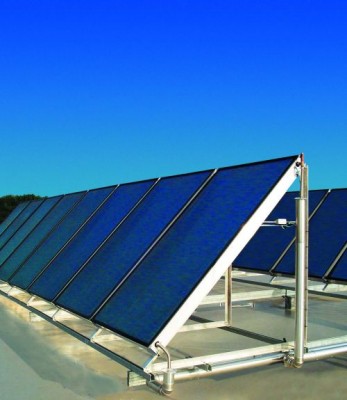 Fűtéskiegészítés és meleg víz napenergiával